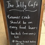 Jetty Cafe sign