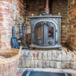Woodburner for cosy nights in